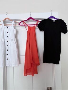 Bundle of 3 girls summer dresses size 7
